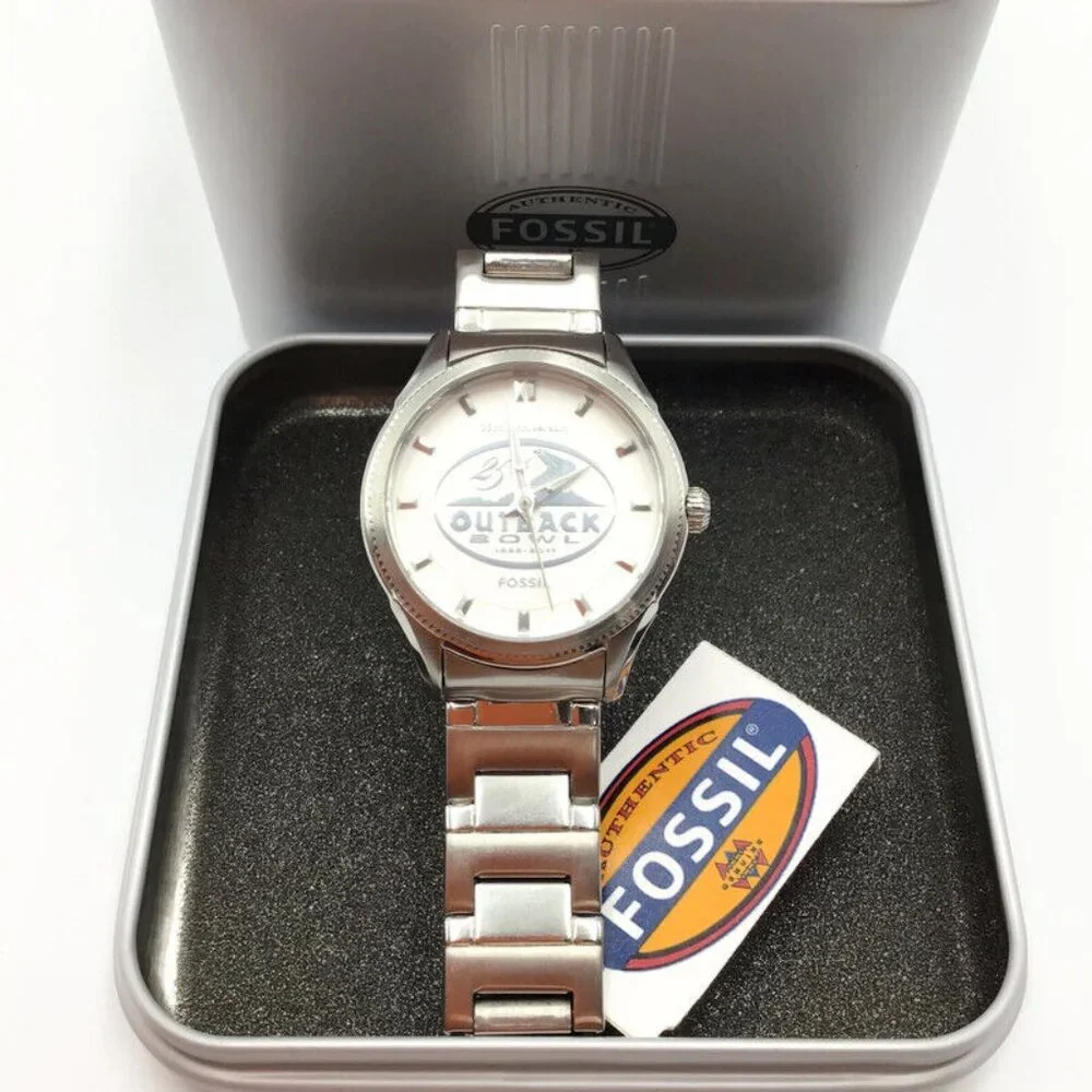 Fossil Watch Outback Bowl 2011 25th Anniversary College Football *Needs Battery*